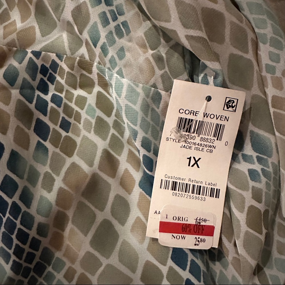 JM Collection Blouse - Picture 2 of 4